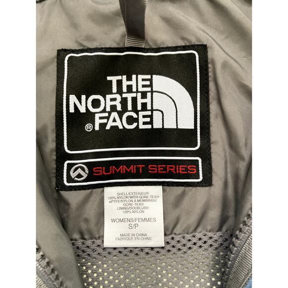 The North Face Anorak Coat Womens Small Petite Hooded Gore-Tex Summit Series - Picture 3 of 16